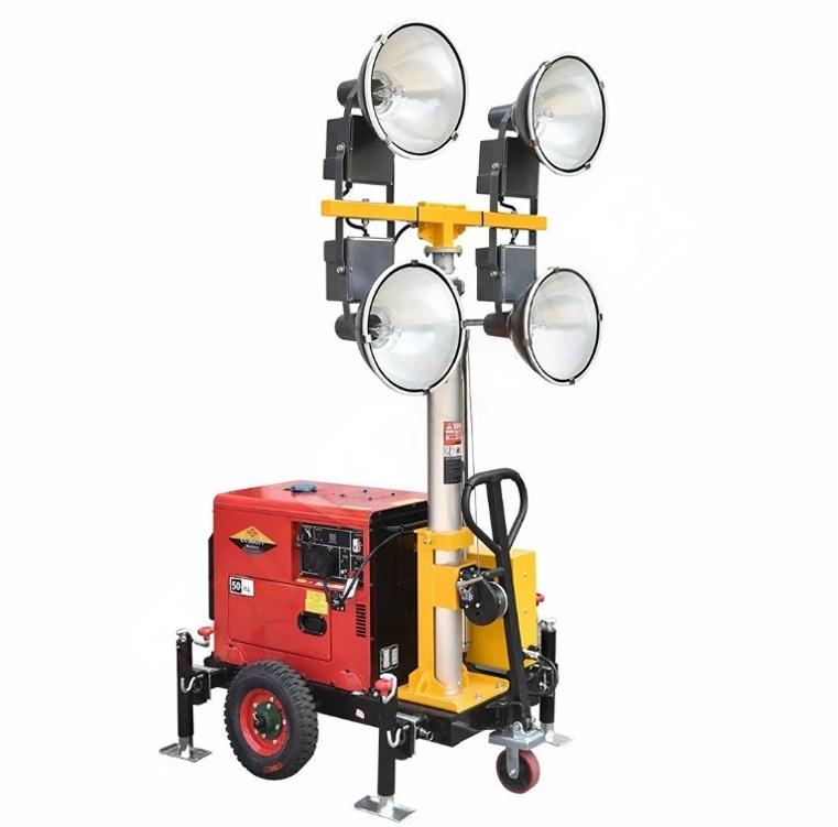 Outdoor Power Tower - برج إضاءة متنقل عالي الجودة يعمل