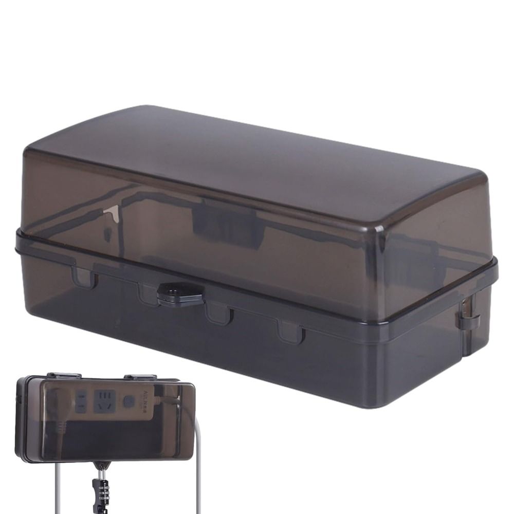Outdoor Power Strip With Cover - صناديق كهربائية خارجية مقاومة للماء صندوق