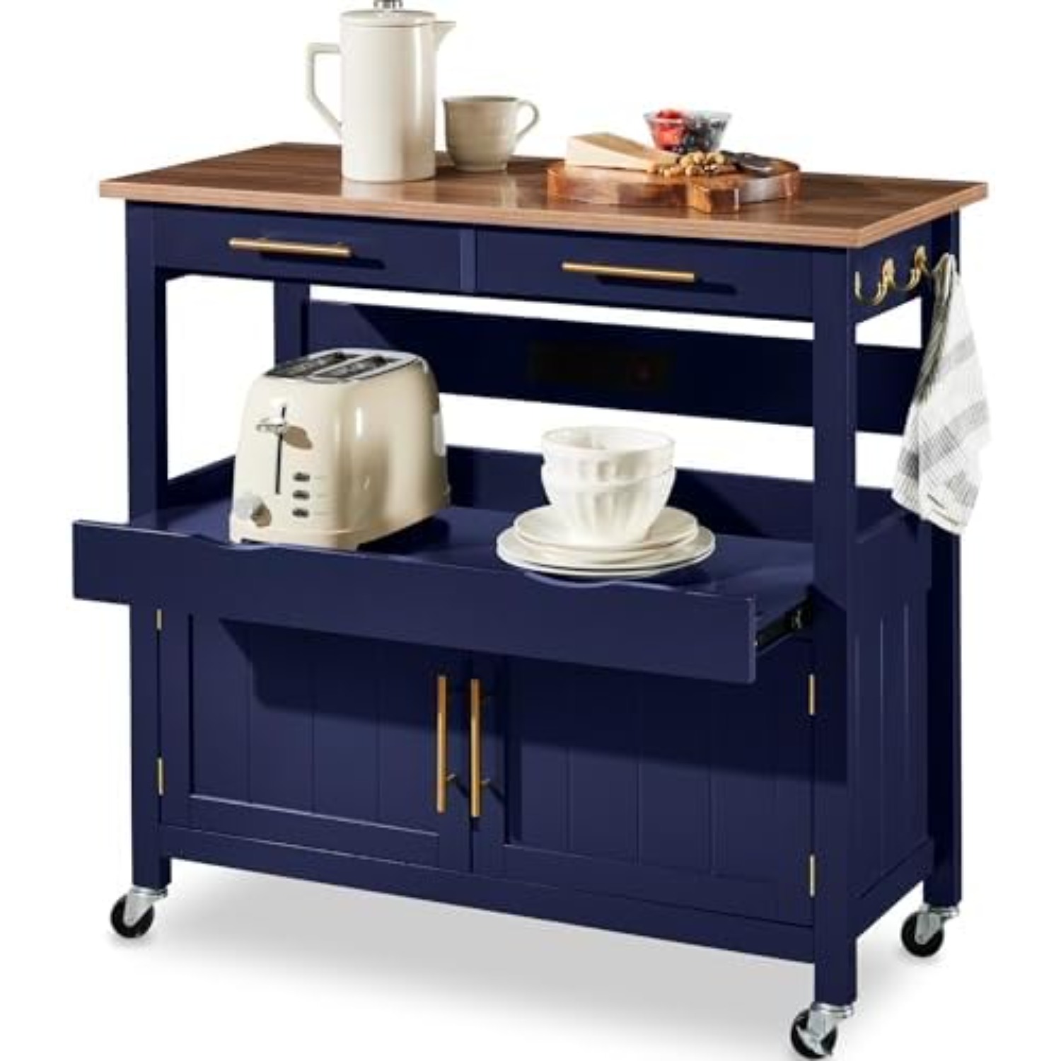 Outdoor Kitchen Power - عربة مطبخ متحركة كبيرة مقاس 36