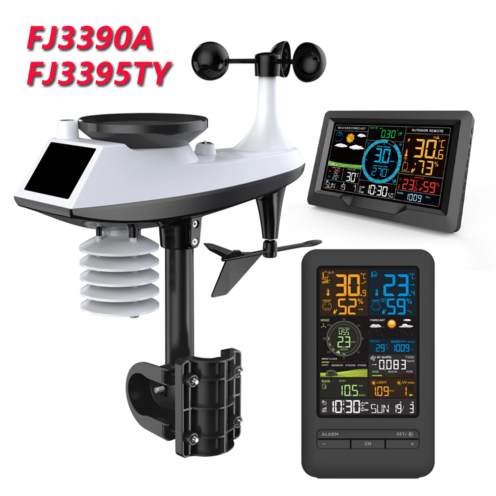 Outdoor Power Tower - جهاز استشعار محطة الطقس المنزلية ،