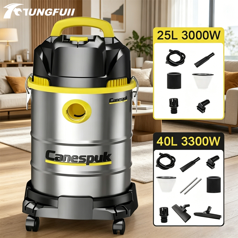 Wet Dry Vacuum Shop - مكنسة كهربائية بقوة شفط عالية 25