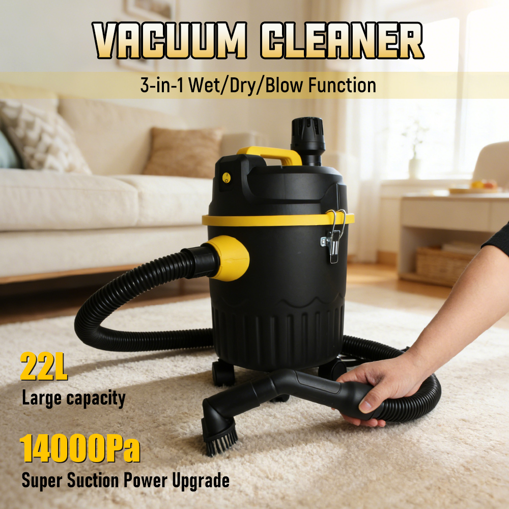 Wet Dry Vacuum Shop - مكنسة كهربائية 3 في 1 للتنظيف