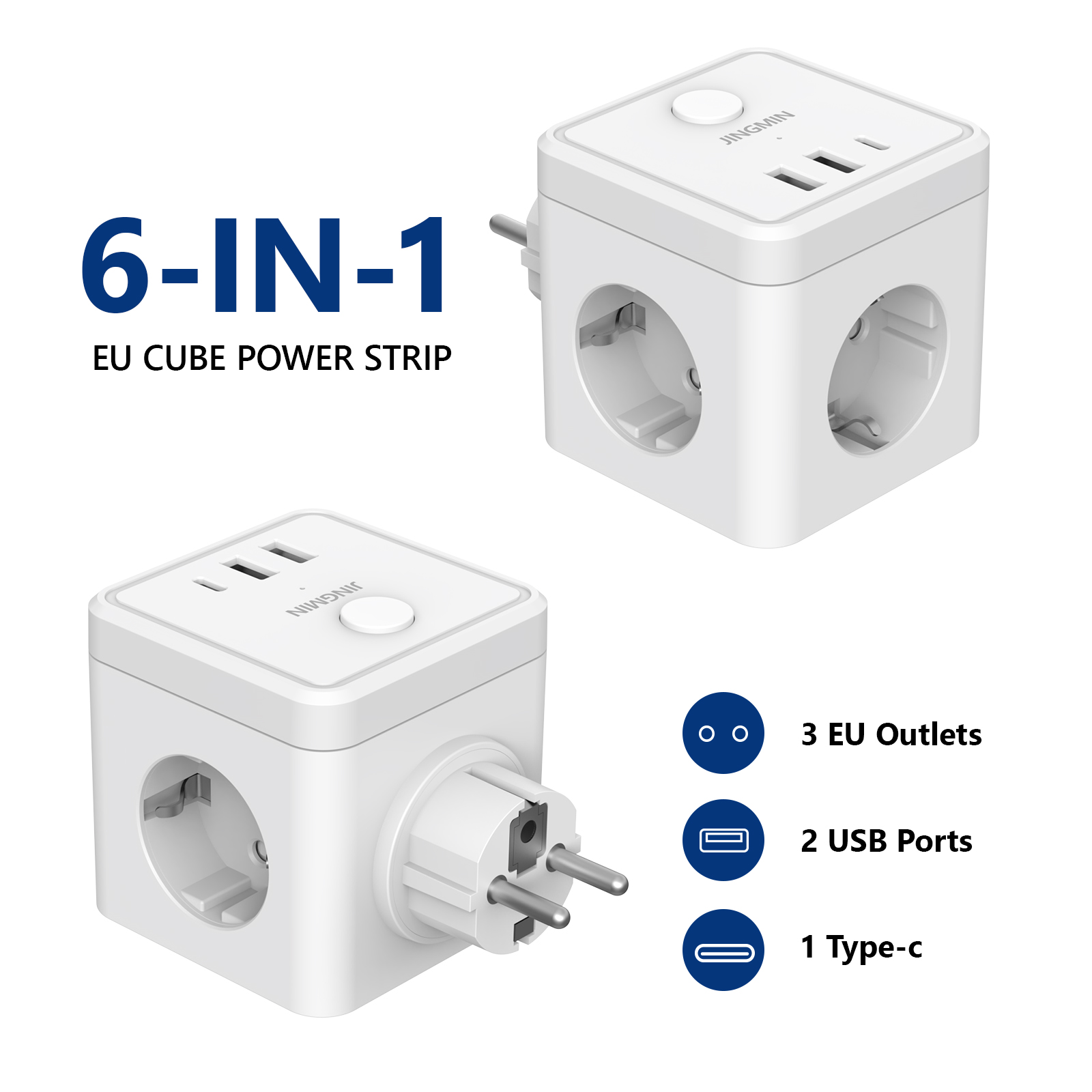 Outdoor Usb Power Adapter - موسع مقبس الحائط مع مفتاح 3