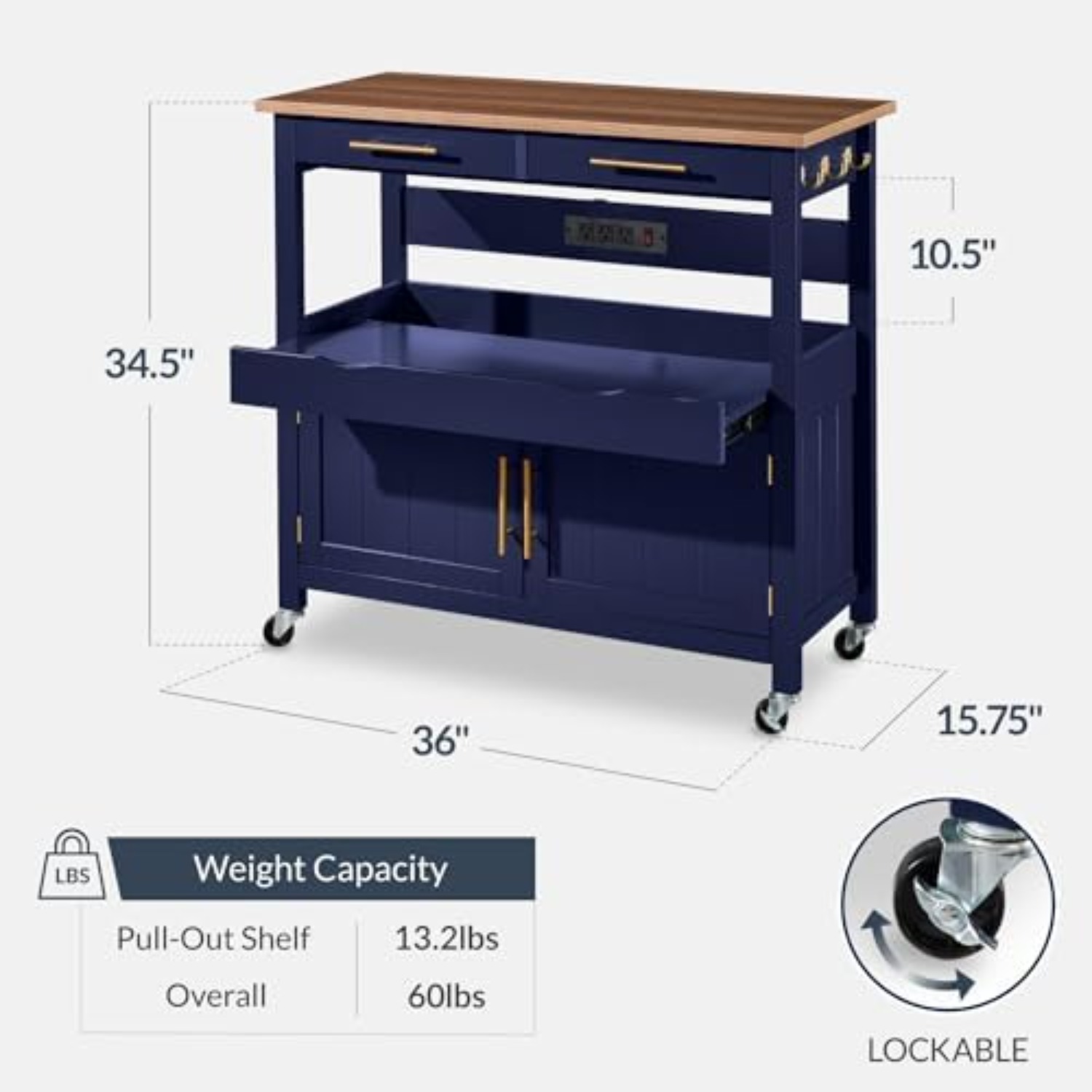 عربة مطبخ متحركة كبيرة مقاس 36 - مراجعة Outdoor Kitchen Power وسعره