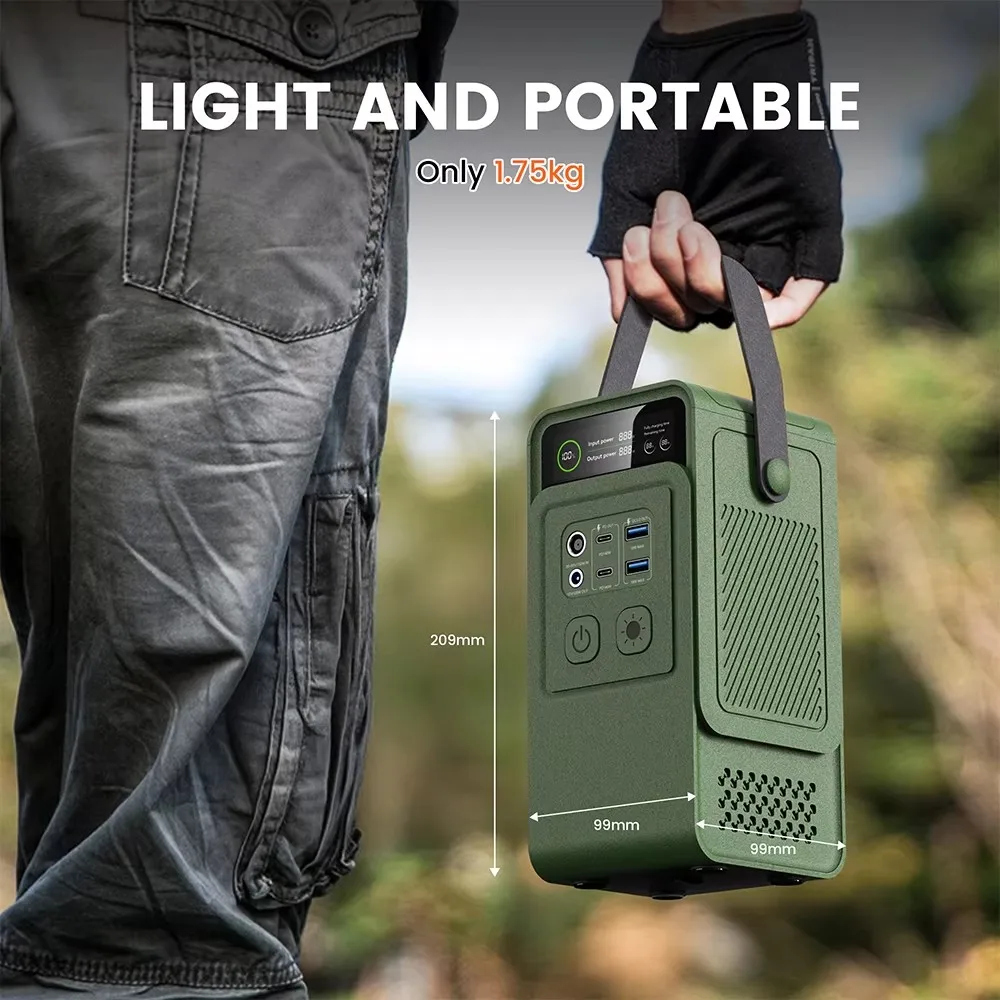 60000mAh 200W 192Wh محطة طاقة  - مراجعة Outdoor Power Tower وسعره