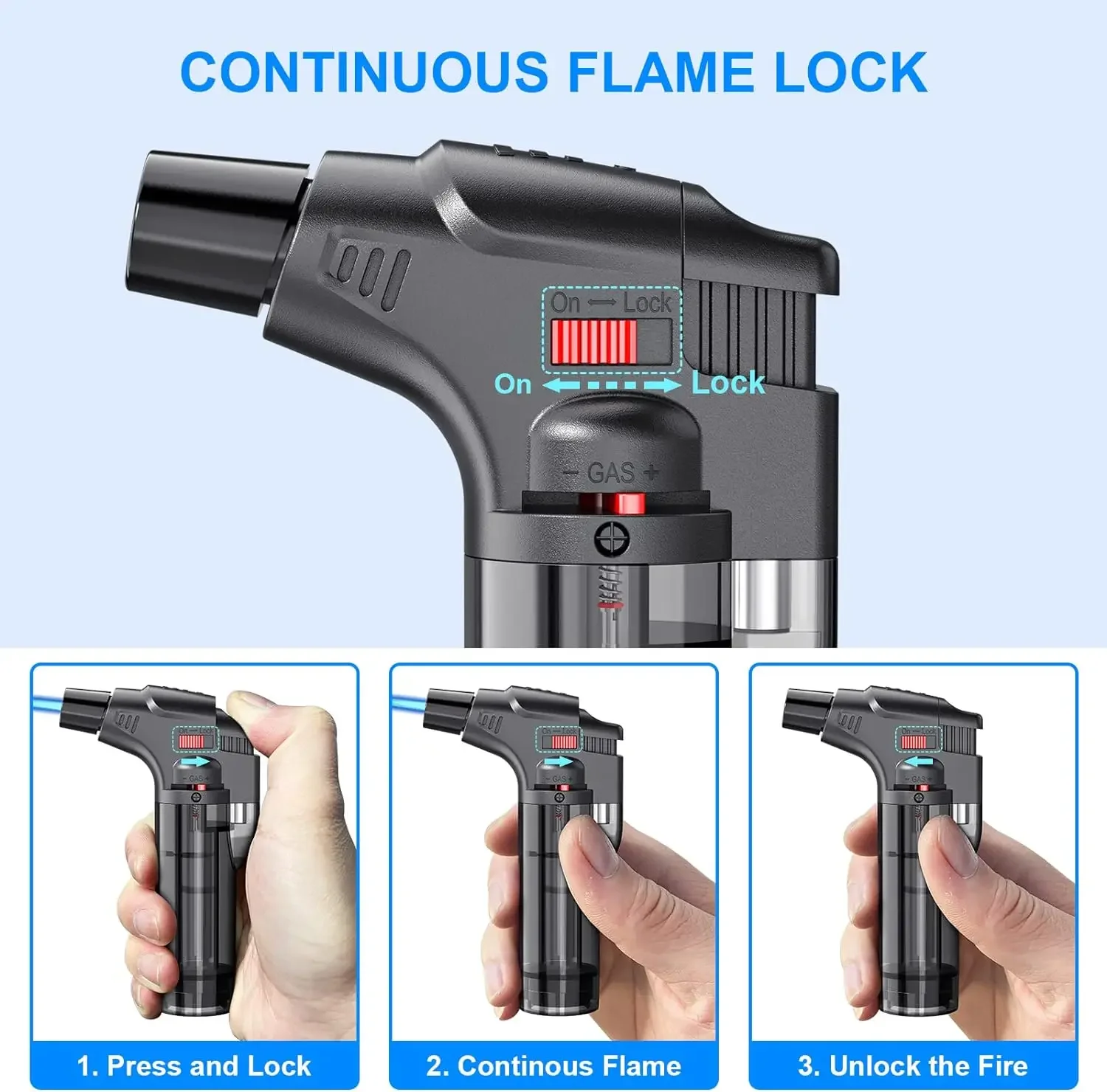 4 عبوات من ولاعات الشعلة، ولاع - مراجعة Outdoor Kitchen Power Burner وسعره