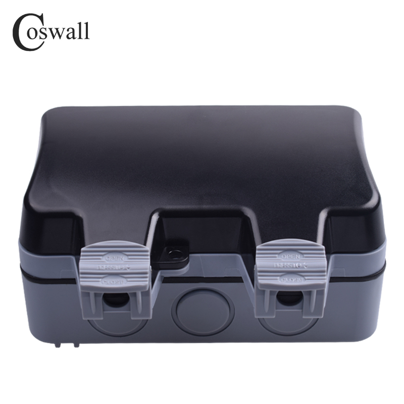 Coswall-مقبس حائط مقاوم للماء  - مراجعة Outdoor Usb Power Adapter وسعره