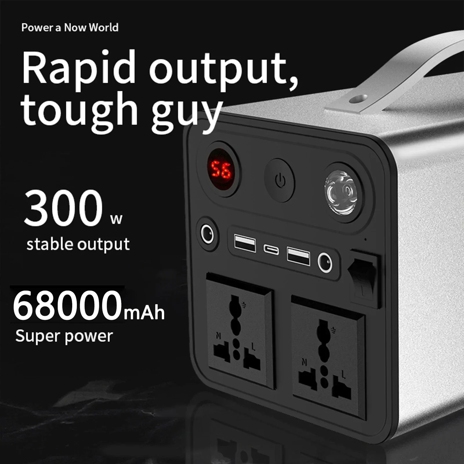 PURFIELD الطاقة المحمولة 68000 - مراجعة Outdoor Power Tower وسعره
