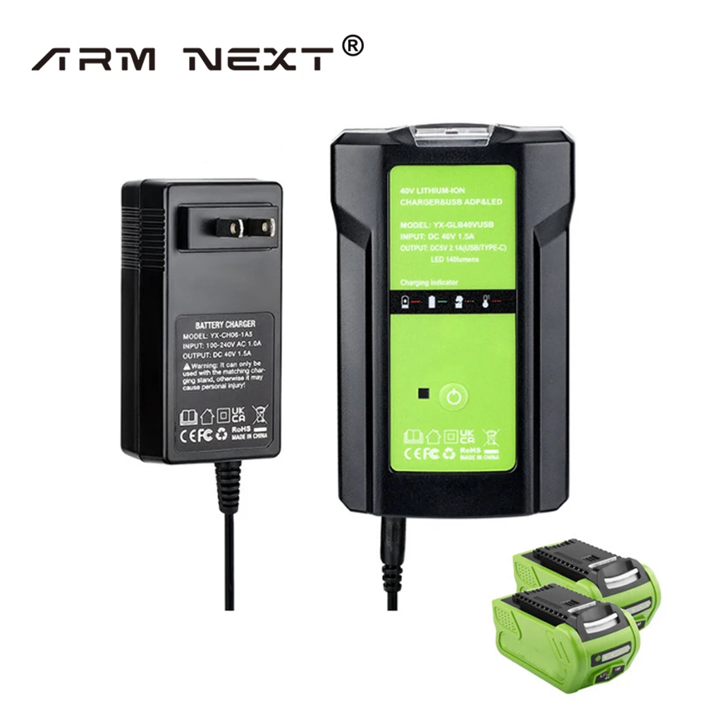 GreenWorks-40V بطارية ليثيوم أ - مراجعة Outdoor Usb Power Adapter وسعره