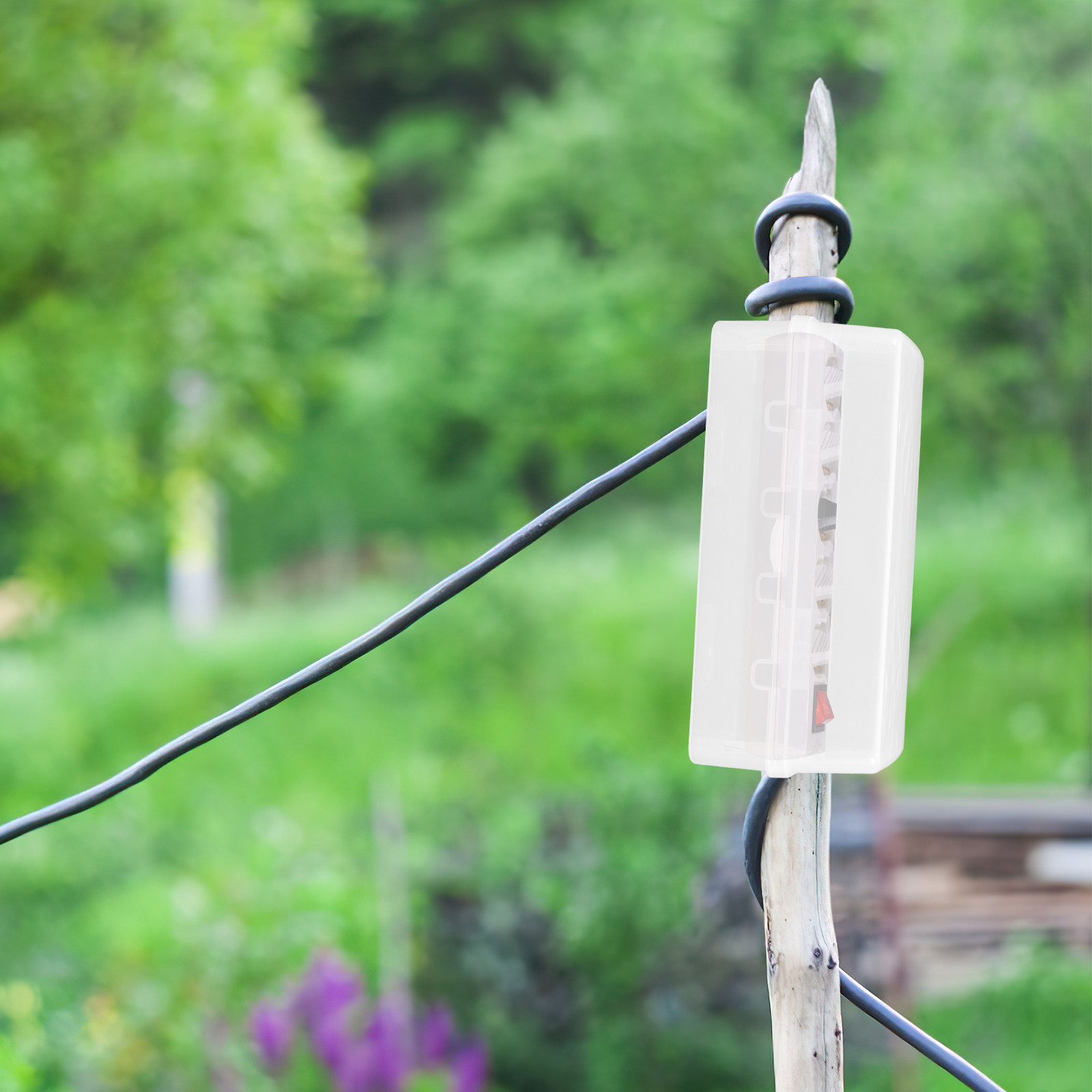 صندوق كهربائي خارجي مقاوم للما - مراجعة Outdoor Power Strip With Cover وسعره