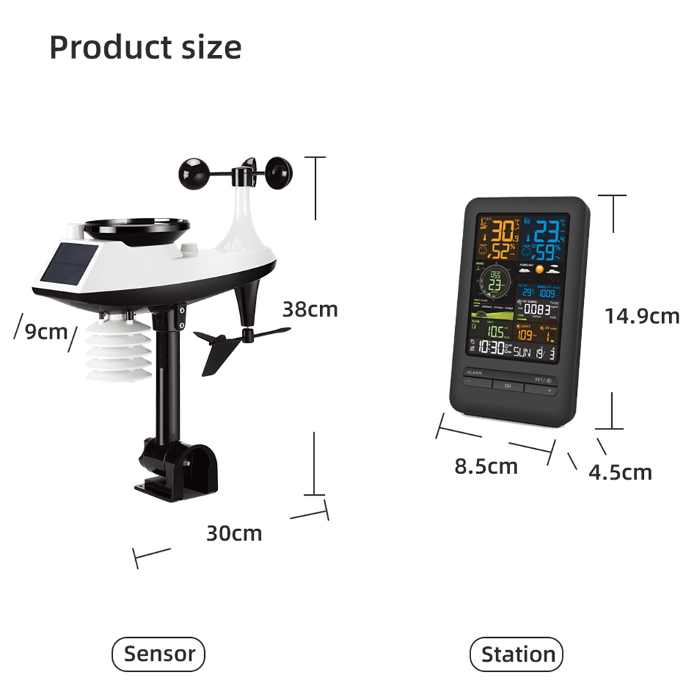 جهاز استشعار محطة الطقس المنزل - مراجعة Outdoor Power Tower وسعره
