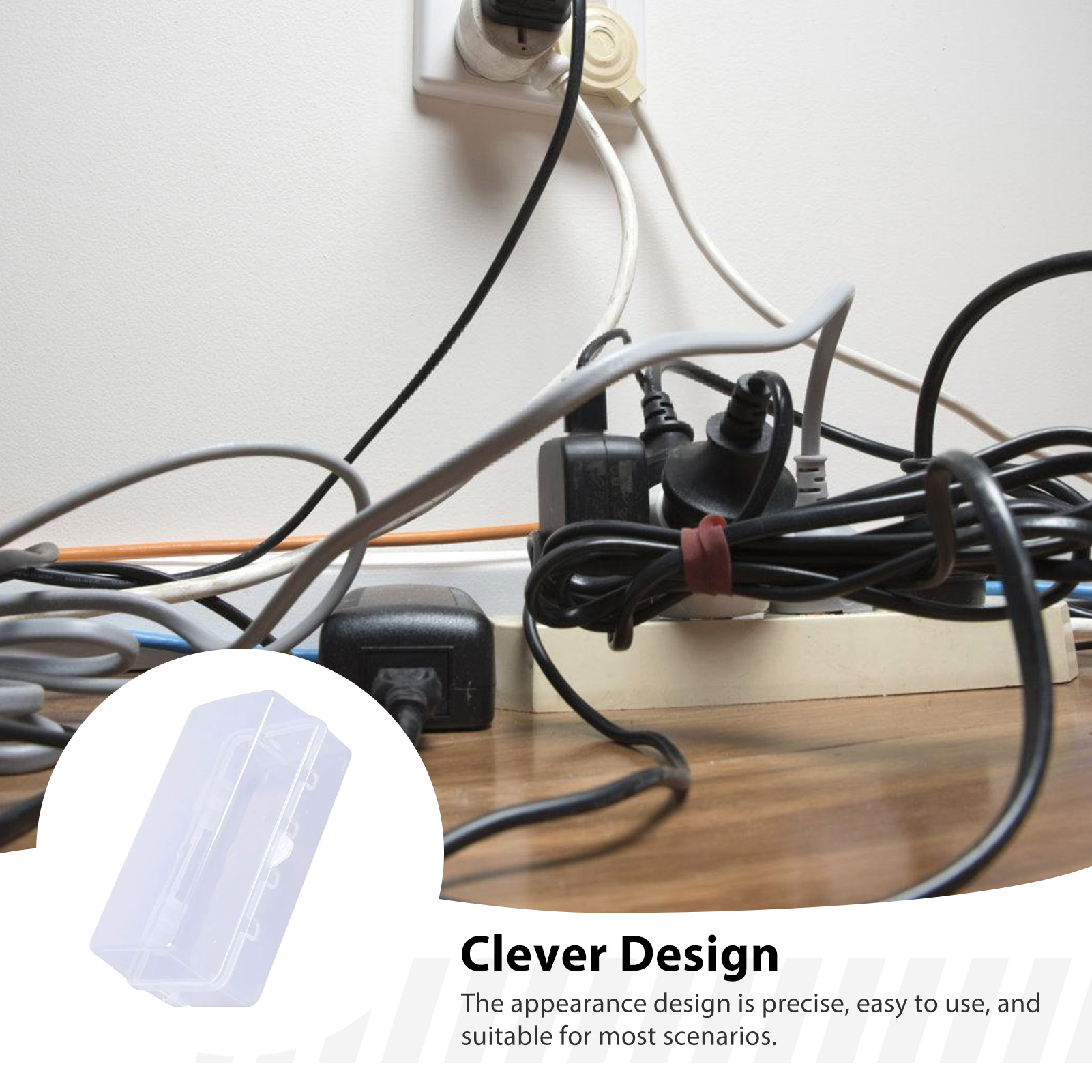 صناديق كهربائية مقاومة للماء،  - مراجعة Outdoor Power Strip With Cover وسعره