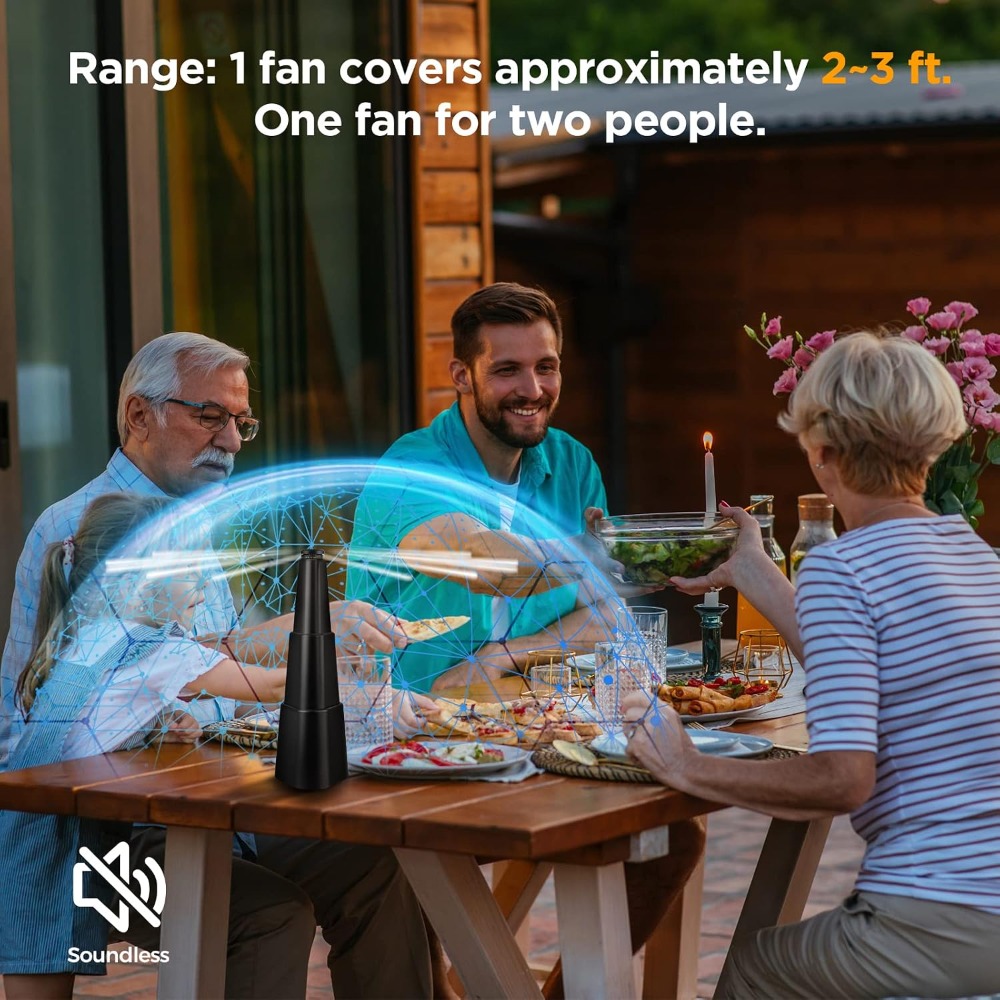مراوح طاردة للذباب للطاولات، م - مراجعة Outdoor Kitchen Power وسعره