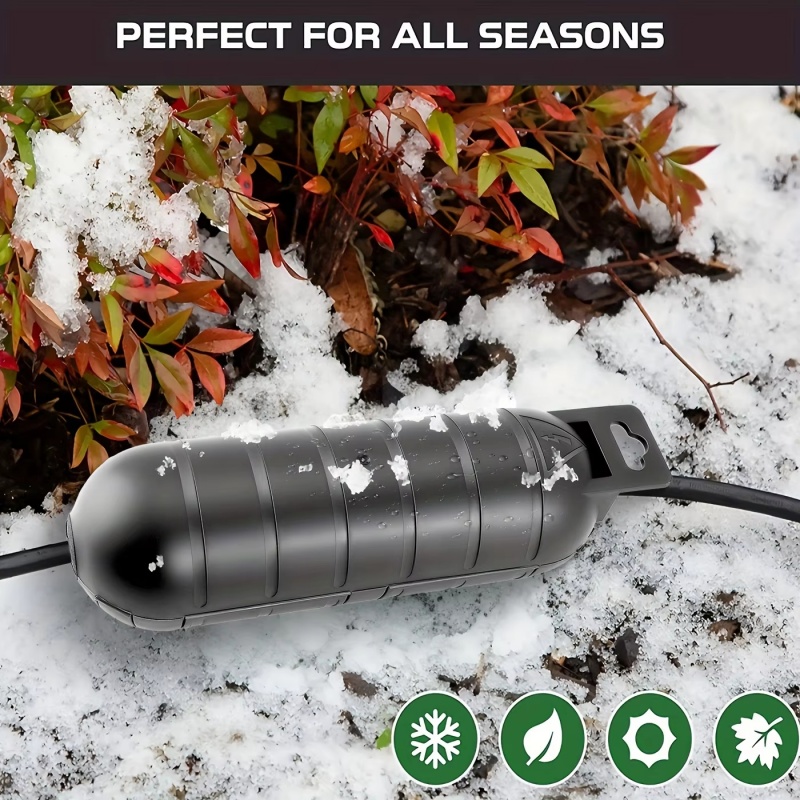غطاء حماية لكابل التوصيل الخار - مراجعة Outdoor Power Strip With Cover وسعره