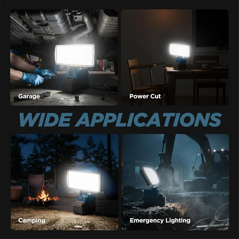 فانوس تخييم LED لبطارية ماكيتا - مراجعة Outdoor Power Port وسعره