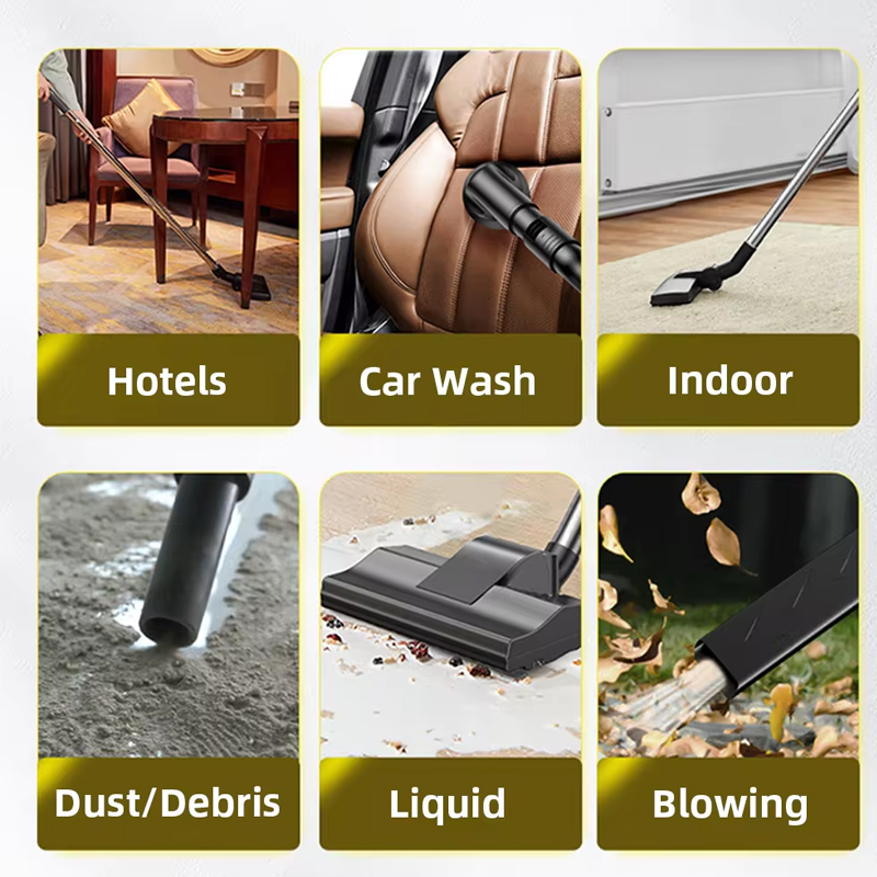 مكنسة كهربائية بقوة شفط عالية  - مراجعة Wet Dry Vacuum Shop وسعره