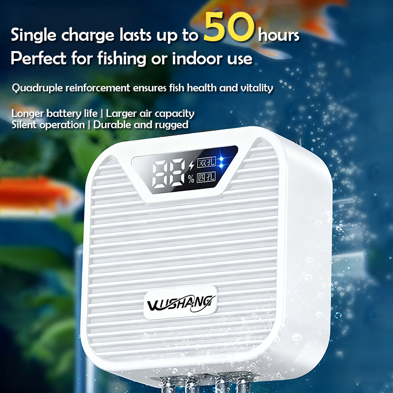 مضخة أكسجين للأحواض السمكية بق - مراجعة Outdoor Usb Power Adapter وسعره