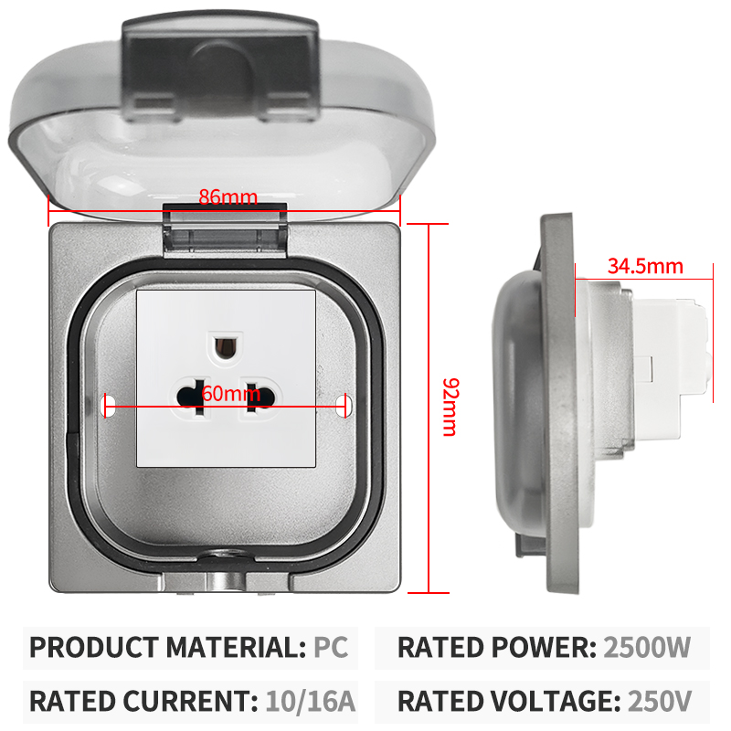 مقبس خارجي مقاوم للماء IP65، ل - مراجعة Outdoor Power Port وسعره