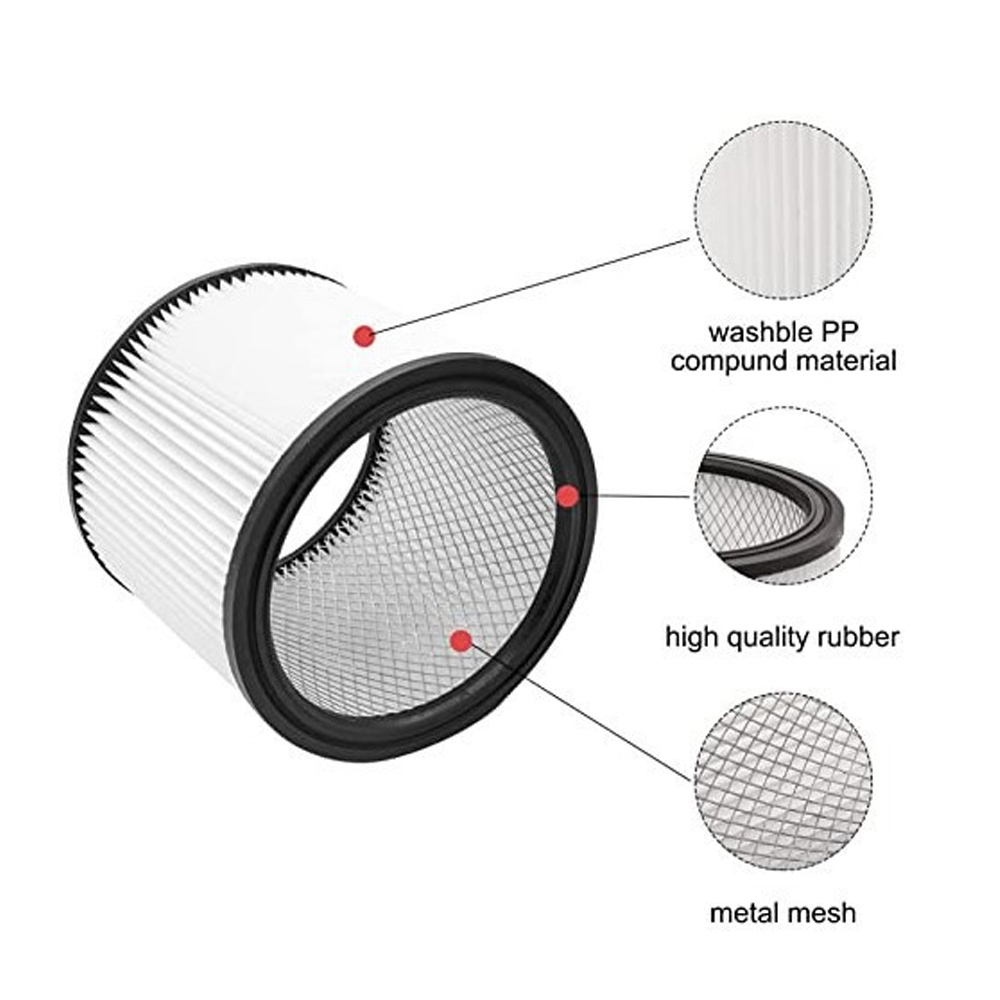 خرطوشة فلتر مكنسة كهربائية رطب - مراجعة Wet Dry Vacuum Shop وسعره