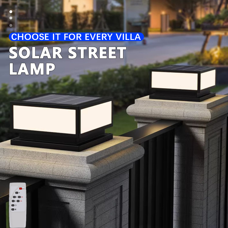 مصباح عمود شمسي LED خارجي مقاو - مراجعة Outdoor Power Tower وسعره