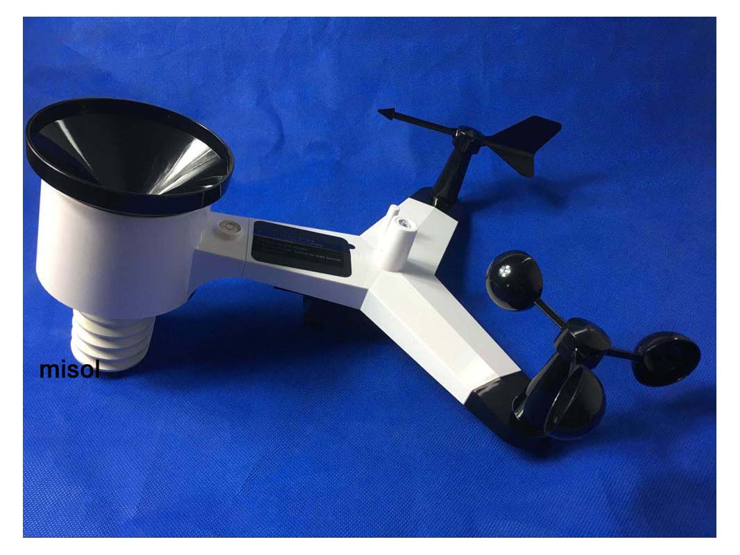 محطة الطقس MISOL WiFi مع مستشع - مراجعة Outdoor Power Tower وسعره