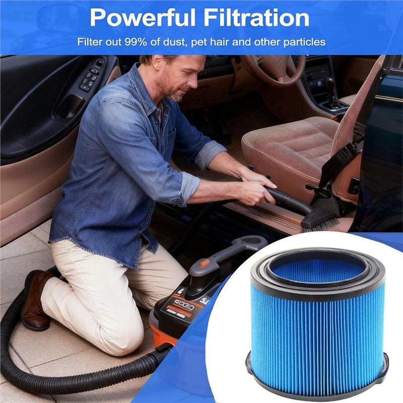 فلتر بديل ثلاثي الطبقات للاستخ - مراجعة Wet Dry Vacuum Shop وسعره
