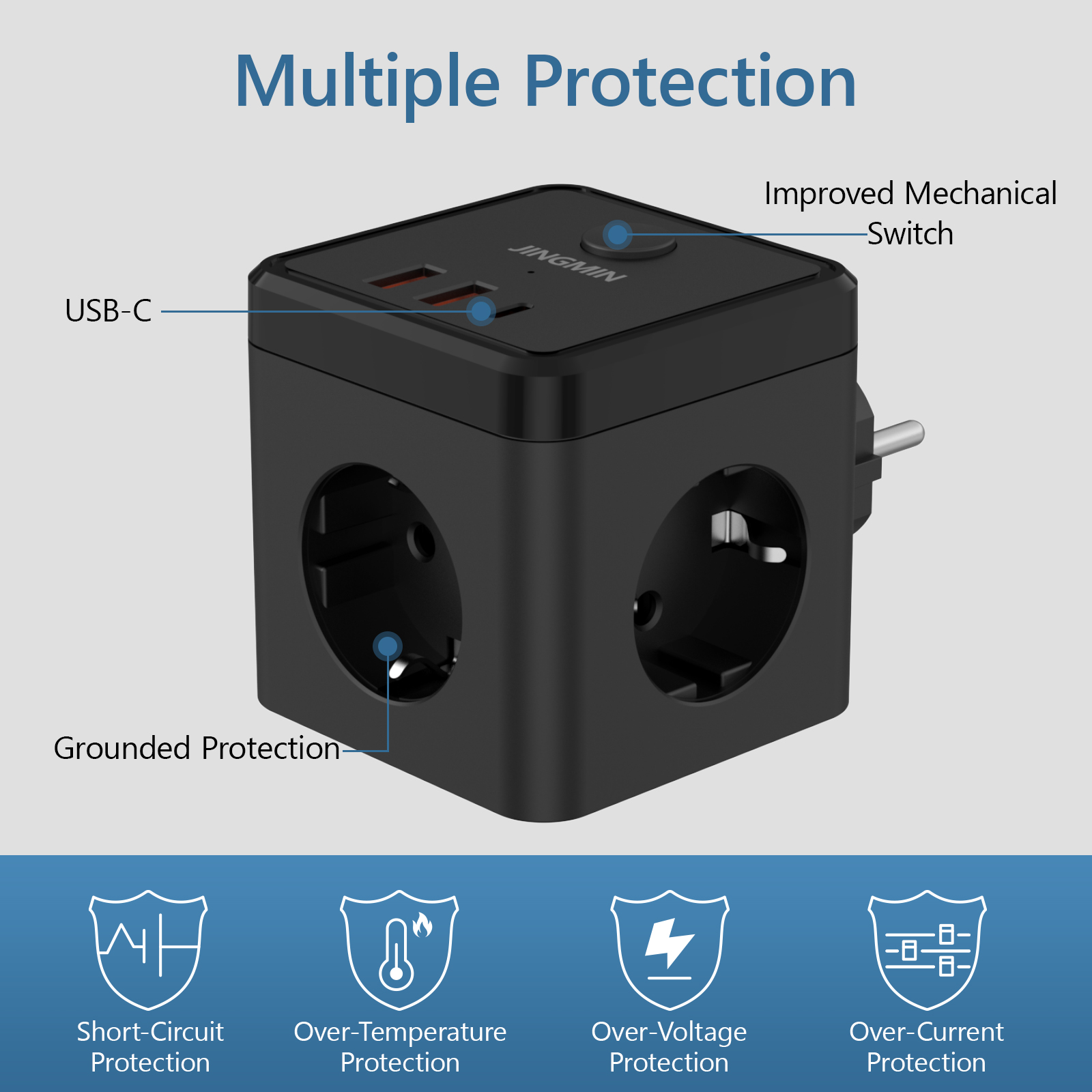 موسع مقبس الحائط مع مفتاح 3 من - مراجعة Outdoor Usb Power Adapter وسعره